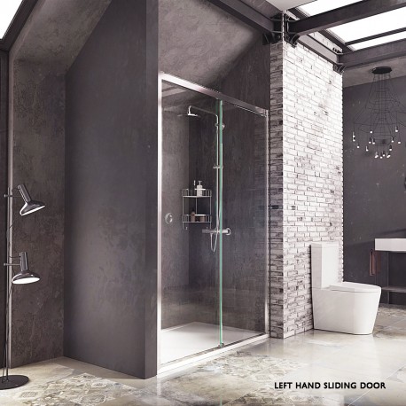Buy 10mm Sliding Door With Round Integrated Handle