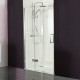 10mm Hinged Door with Hinged Inline Panel