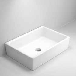 Quadro Ceramic Rectangular Basin