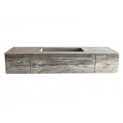 Linx Double Shallow Drawer Vanity