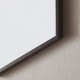 Rectangular Black Framed Mirror 50x80cm