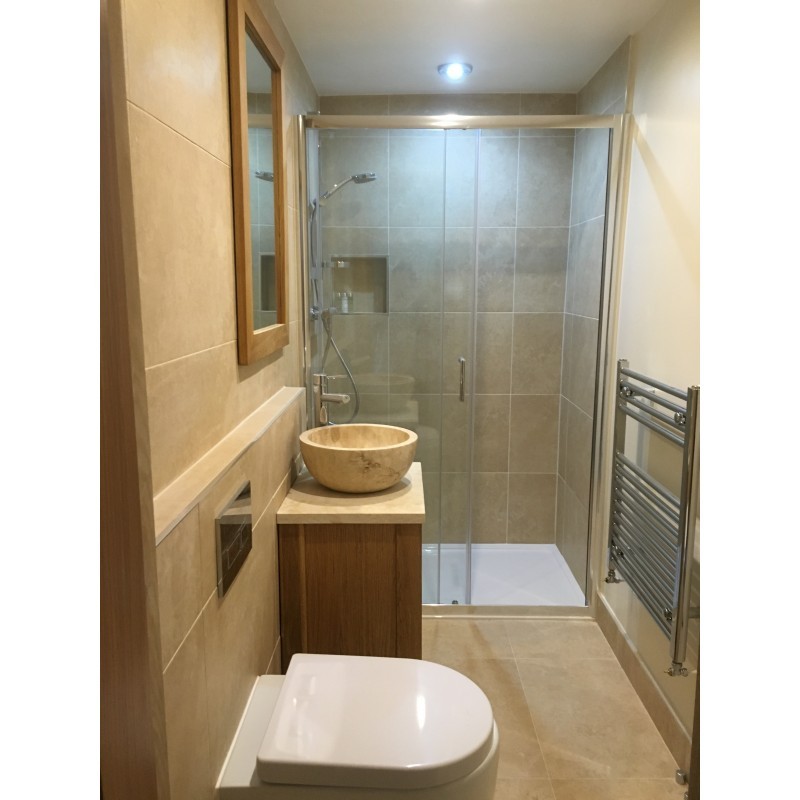 Travertine Small Bathroom Scarabeo 5114 E Bathroom Sink, Teorema 2