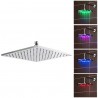 300x300mm Colour Changing Fixed Shower Head