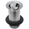 Push Flip basin Waste UN Slotted