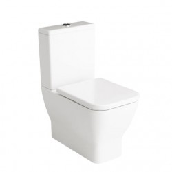 Project close coupled wc including soft close seat