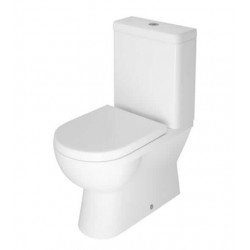 Basic close coupled WC including soft close seat