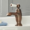 Henbury Bronze Lever Basin Mixer Tap