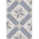 Blue Star Decor light Grey  4 set Porcelain tiles 200 x 200mm 8mm