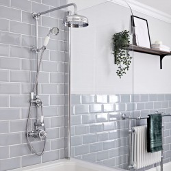 Traditional Exposed Combination Shower