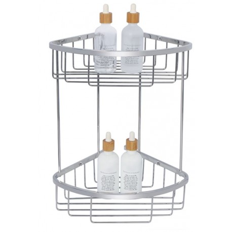 Double Corner Shower basket