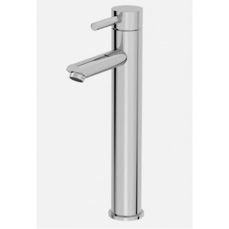 Round Lever Tall Basin Mixer with out waste