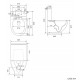 Charlesworth Back to wall Close Coupled WC inc Soft Close Seat