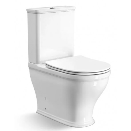 Charlesworth Back to wall Close Coupled WC inc Soft Close Seat