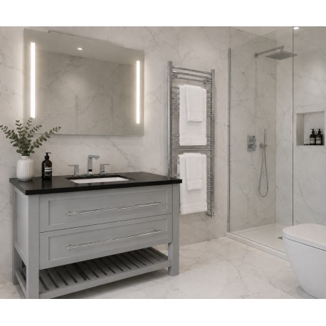 Henbury Set 4 Double Drawer Vanity