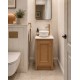 Henbury Set 11 Oak Cloakroom Vanity
