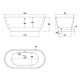 Madison 150x82cm Free Standing bath