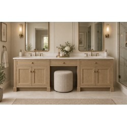 Bespoke Oak Dresser Vanity