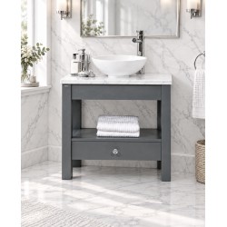 Set 2 D Painted Open Drawer