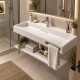 Madison Rectangular Cast Stone Wall Basin
