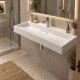 Madison Rectangular Cast Stone Wall Basin