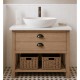 Ex Display Set 4  Double Drawer Vanity