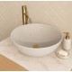 Matt Cream Basin 410mm