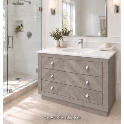 Set 13 Stain oak Vanity
