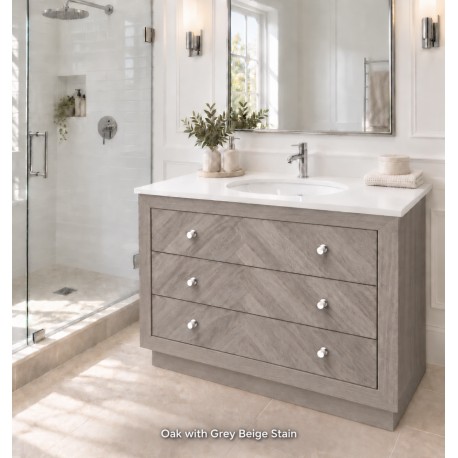 Set 13 Stain oak Vanity