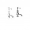 Henbury Long Spout Basin pillars taps