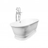 Henbury Cast Stone 155x74cm Free Standing bath
