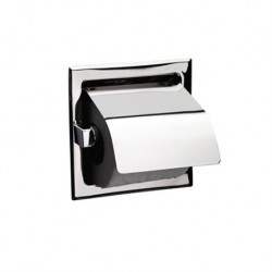 Recessed Roll Holder With Cover