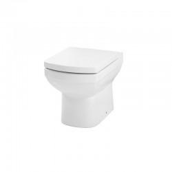 Compact Back-to-Wall WC complete with Soft Close Seat