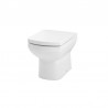 Compact Back-to-Wall WC complete with Soft Close Seat