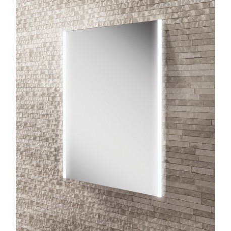 LED mirror with ambient lighting side lights