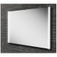 LED mirror with ambient lighting side lights