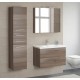 Project Double Drawer Vanity Smoke Colour