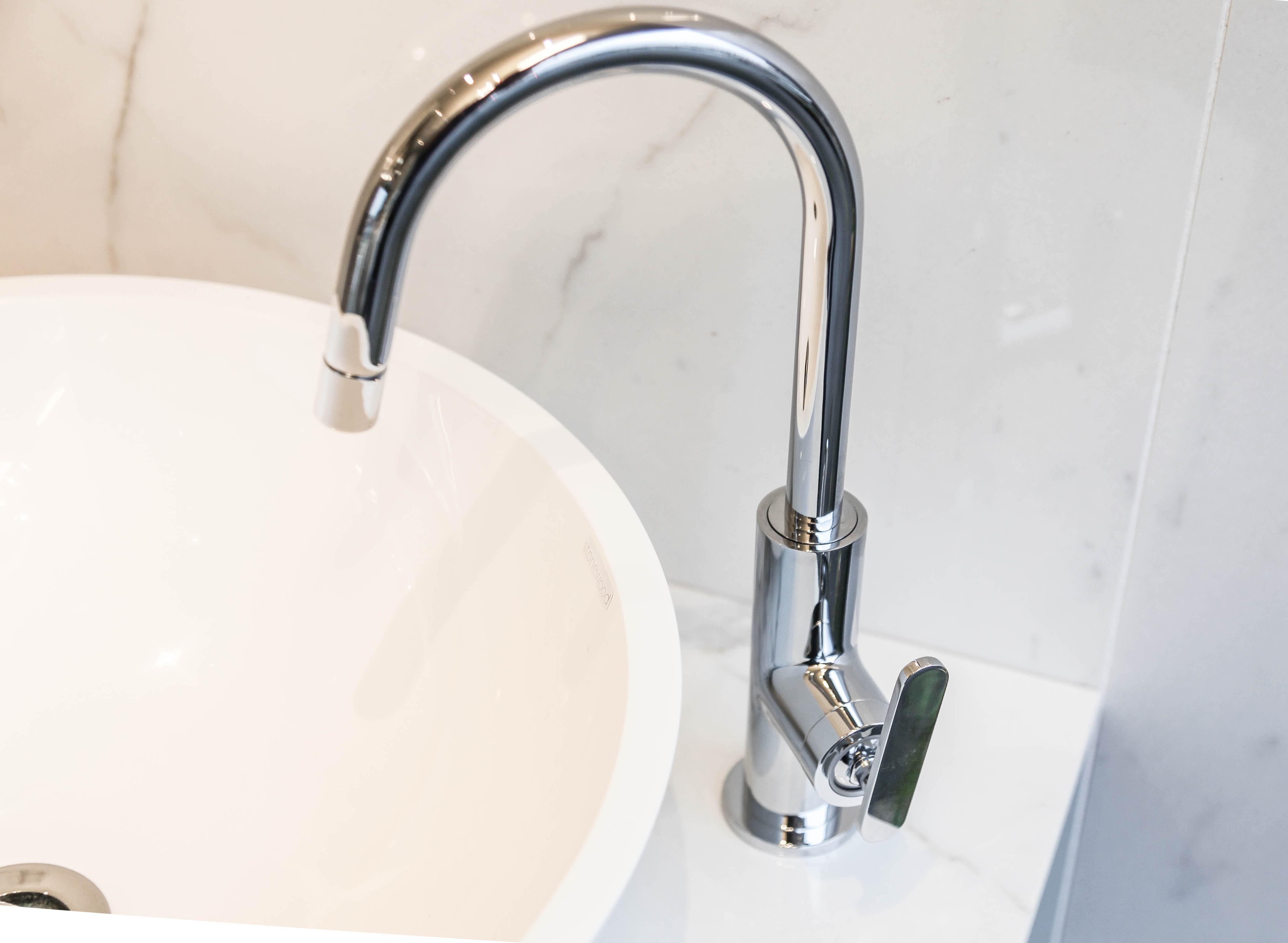 Project Slim Swivel Spout Basin mixer including waste £189 each